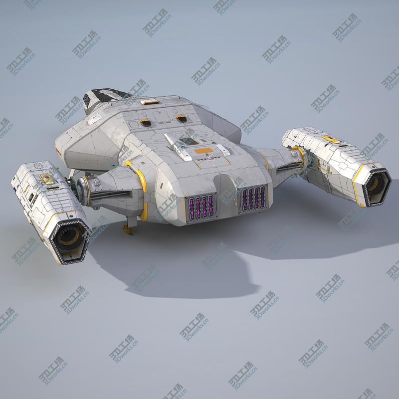 images/goods_img/202105072/3D Sci-Fi Scout Spaceship/3.jpg